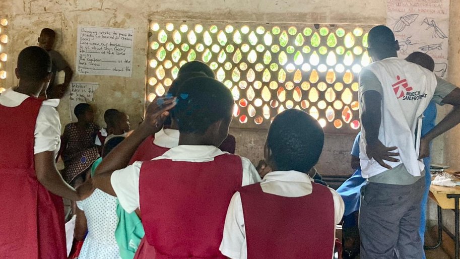 Ecole de Phalombe. Janvier 2023 Malawi