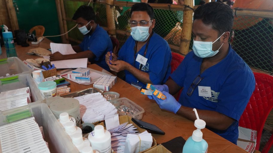 assistants médicaux Mars 2023, Bangladesh. 