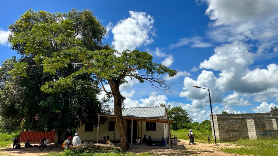 Centre de santé de Mute, dans le district de Palma, province de Cabo Delgado, au nord du Mozambique.