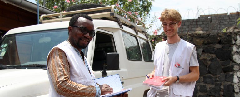 Adrian, juriste pour MSF en République démocratique du Congo