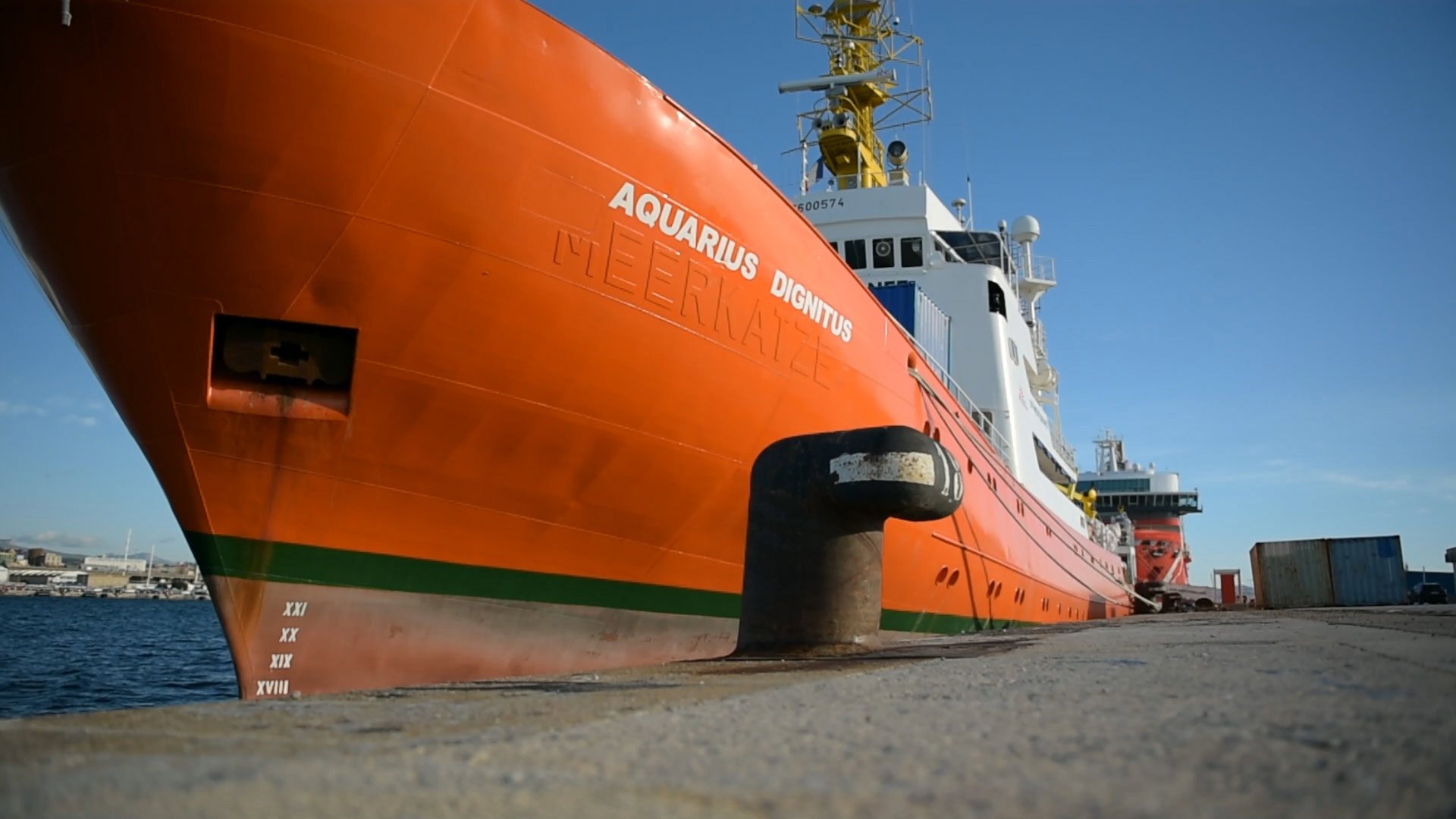 6 décembre 2018, Marseille, Aquarius