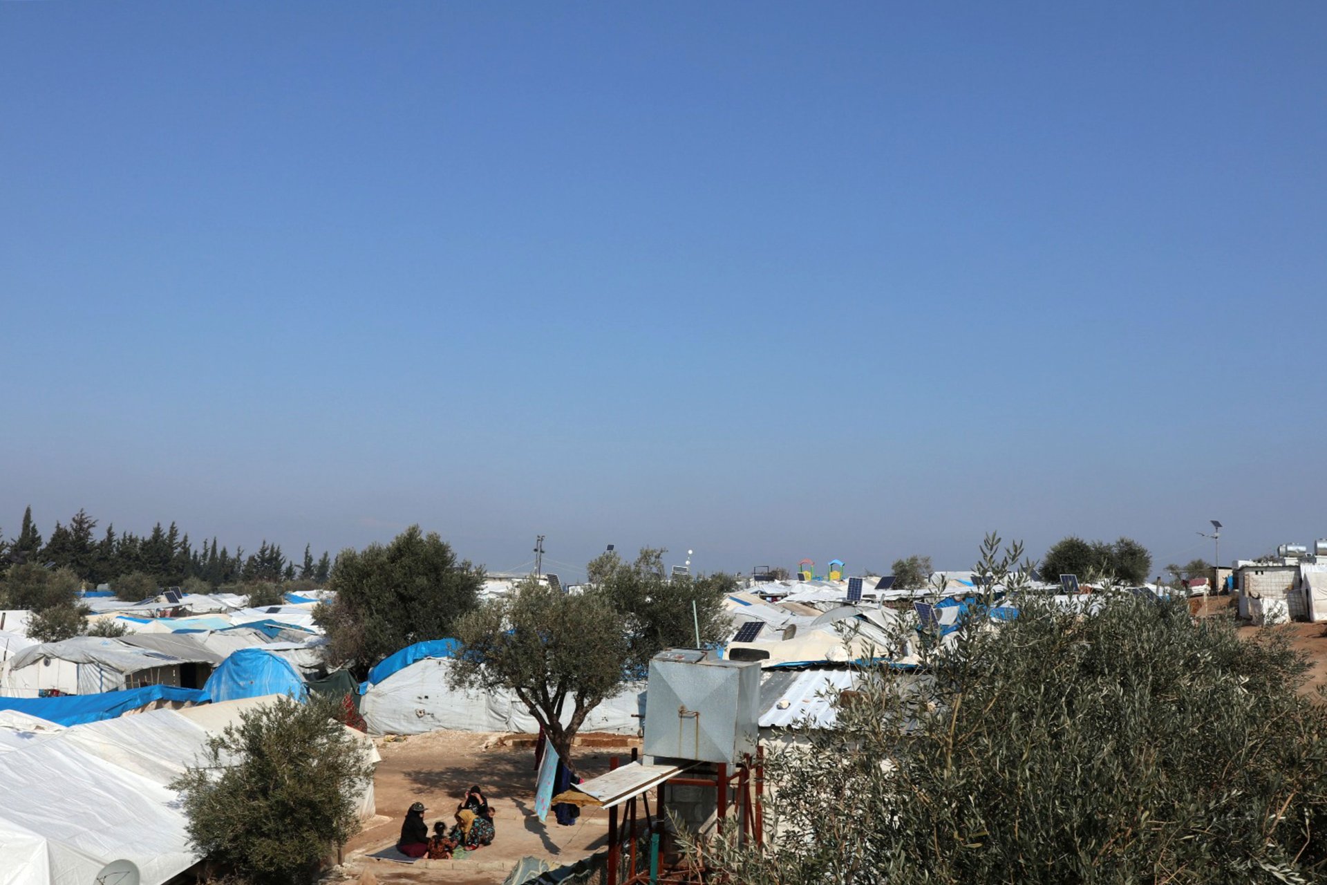 Le camp de Qadimoon au nord-ouest de la Syrie.