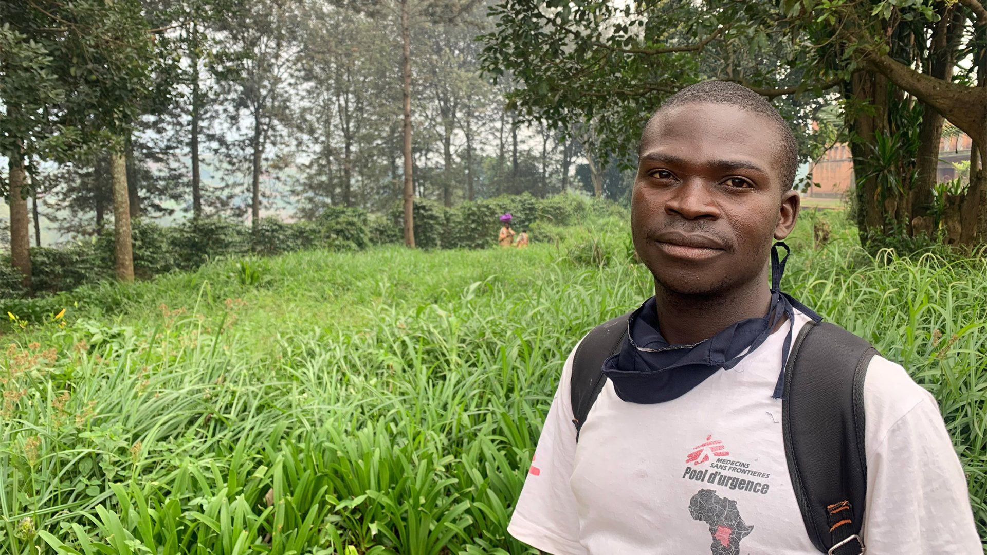 Portrait de Djapan, éducateur en soins communautaires pour MSF à Drodro