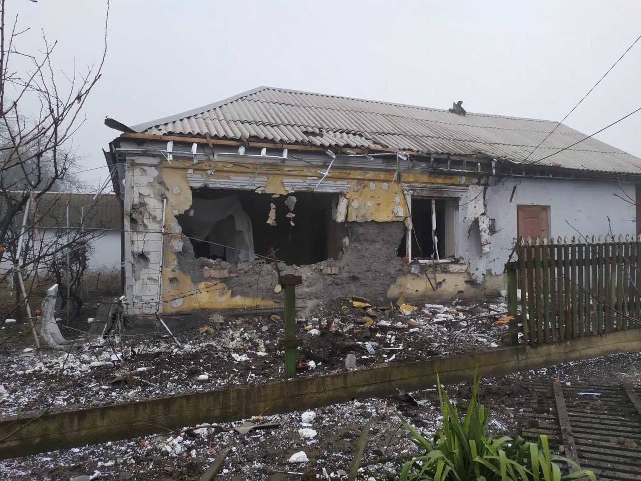 Vue de la ville de Mariupol, le 3 mars 2022
