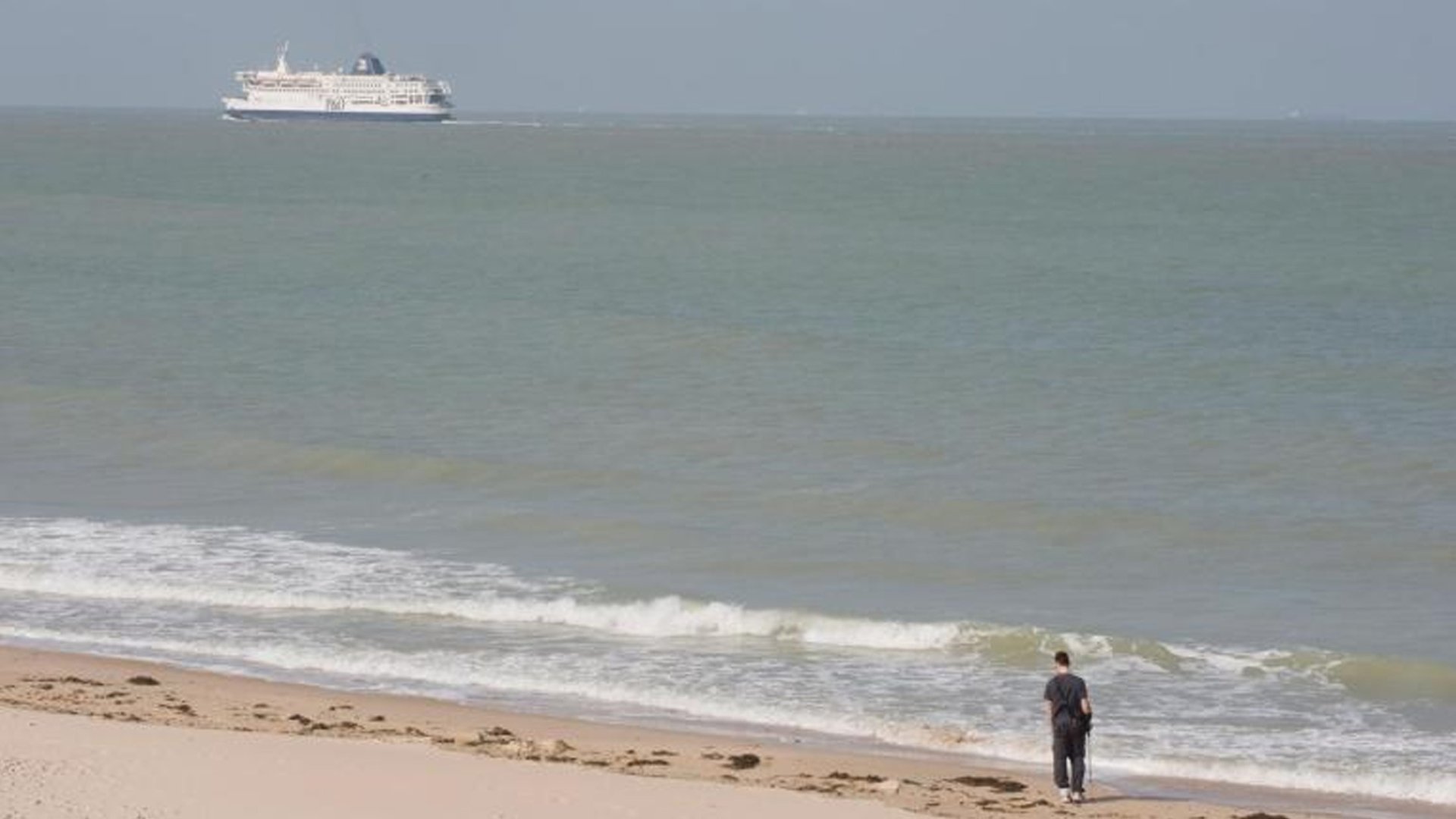 Le littoral à proximité de Calais.