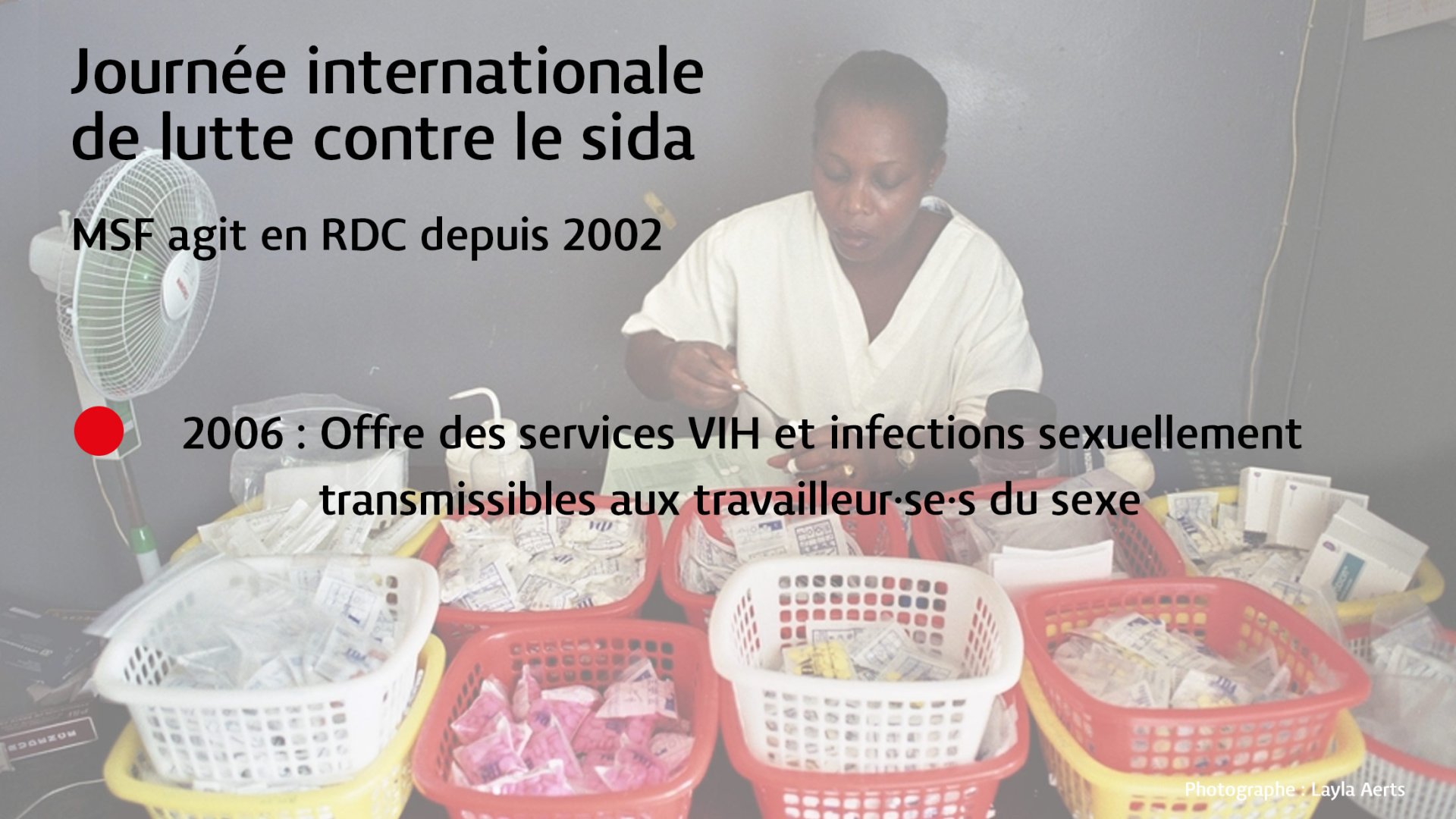 Les actions de MSF en RDC dans la lutte contre le VIH/sida : | Médecins ...