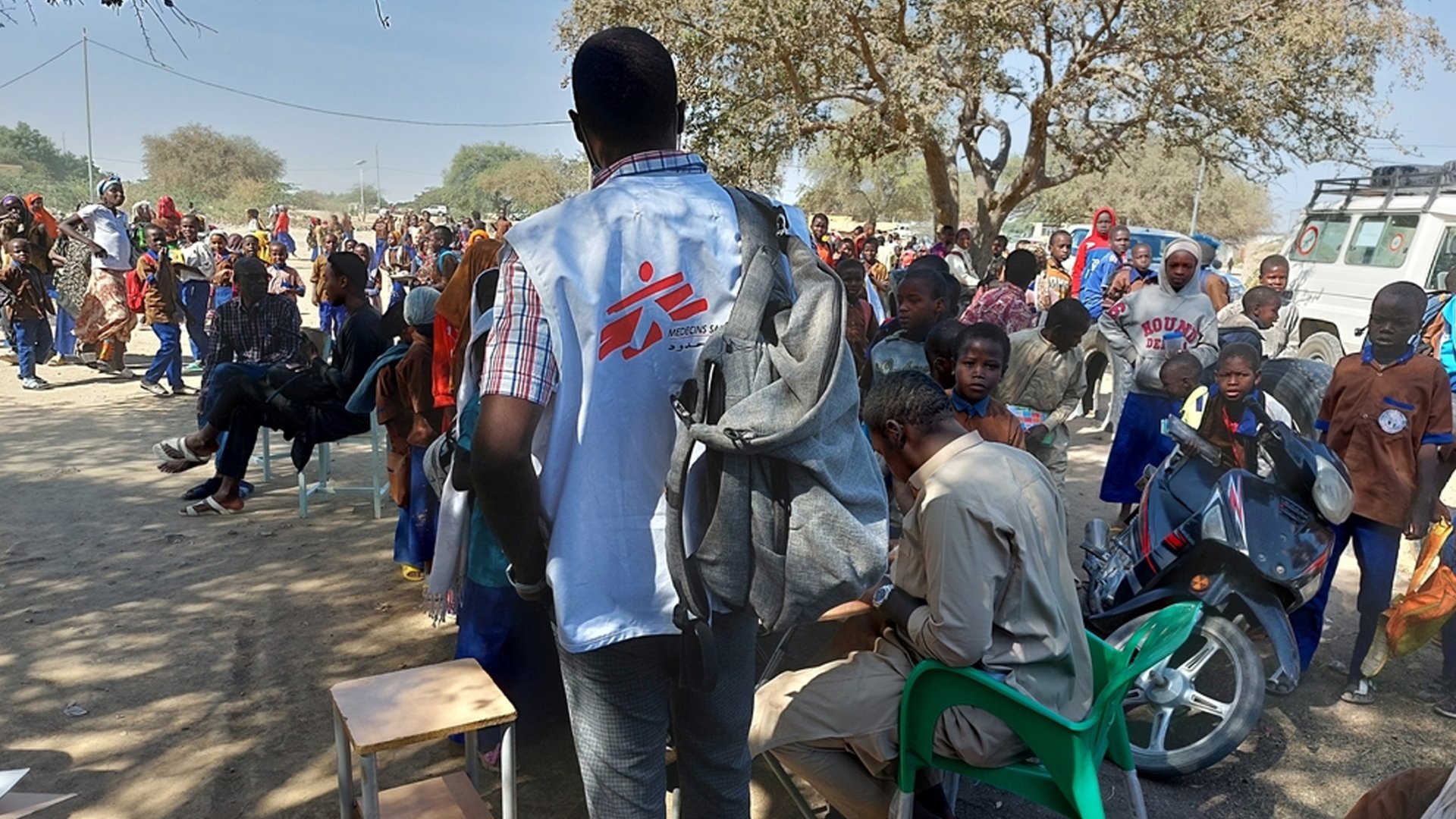 MSF Site de vaccination Tchad, janvier 2023