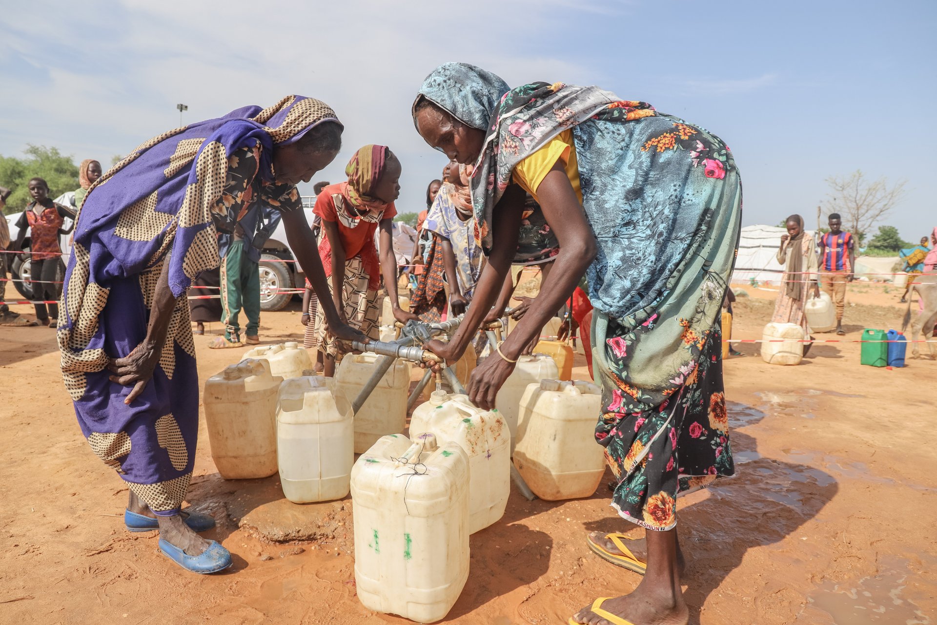 Water and Sanitation, MSF Chad, Refugees