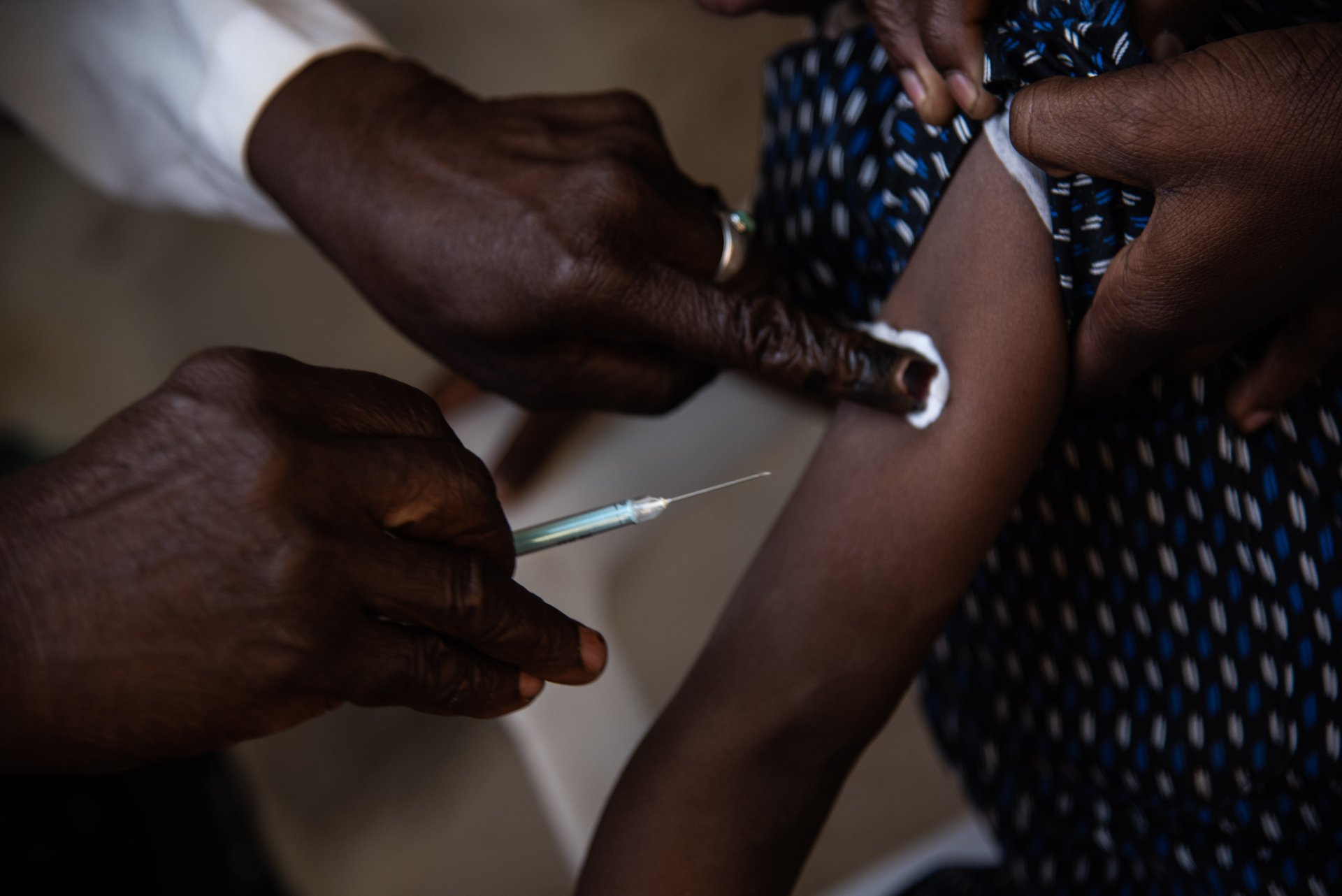 Campagne de vaccination au Nigeria. Novembre 2024