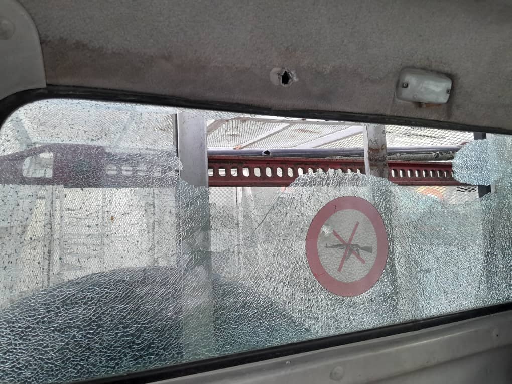 Véhicule MSF attaqué en plein Port-au-Prince