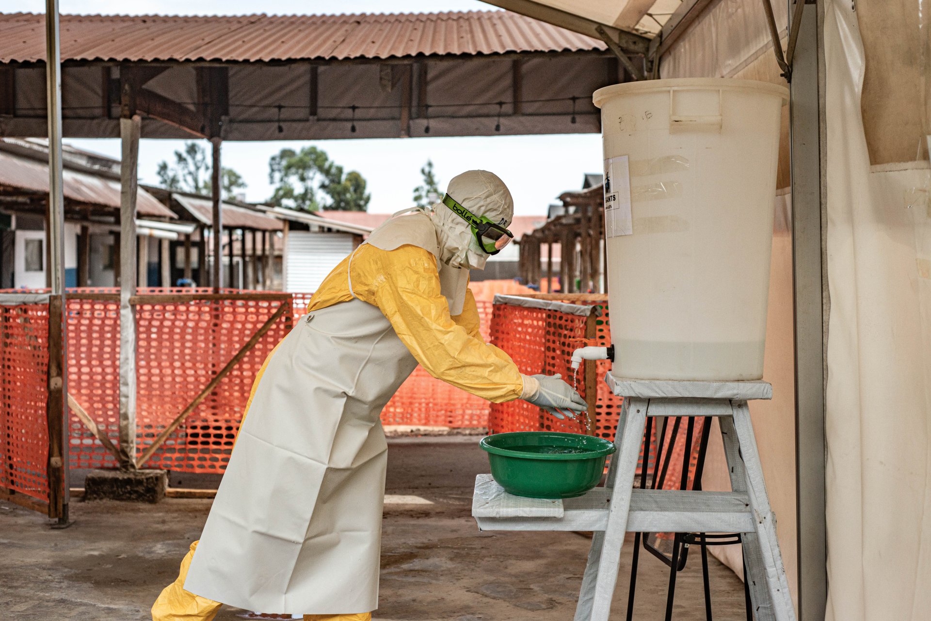 Le centre de traitement de l'épidémie de sida de MSF à Goma a accueilli ses premiers patients