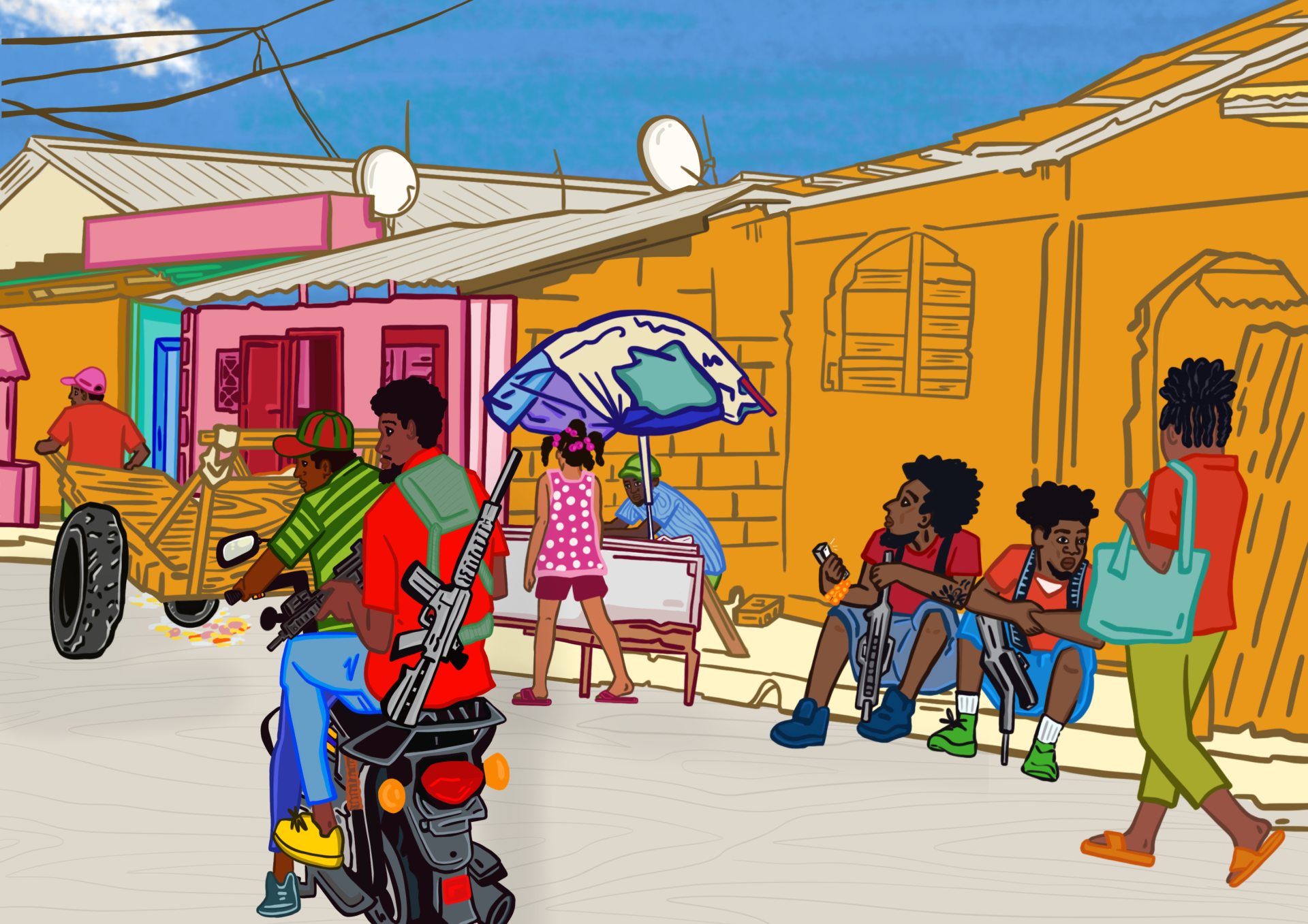 Haïti : des personnes risquent leur vie pour se faire soigner