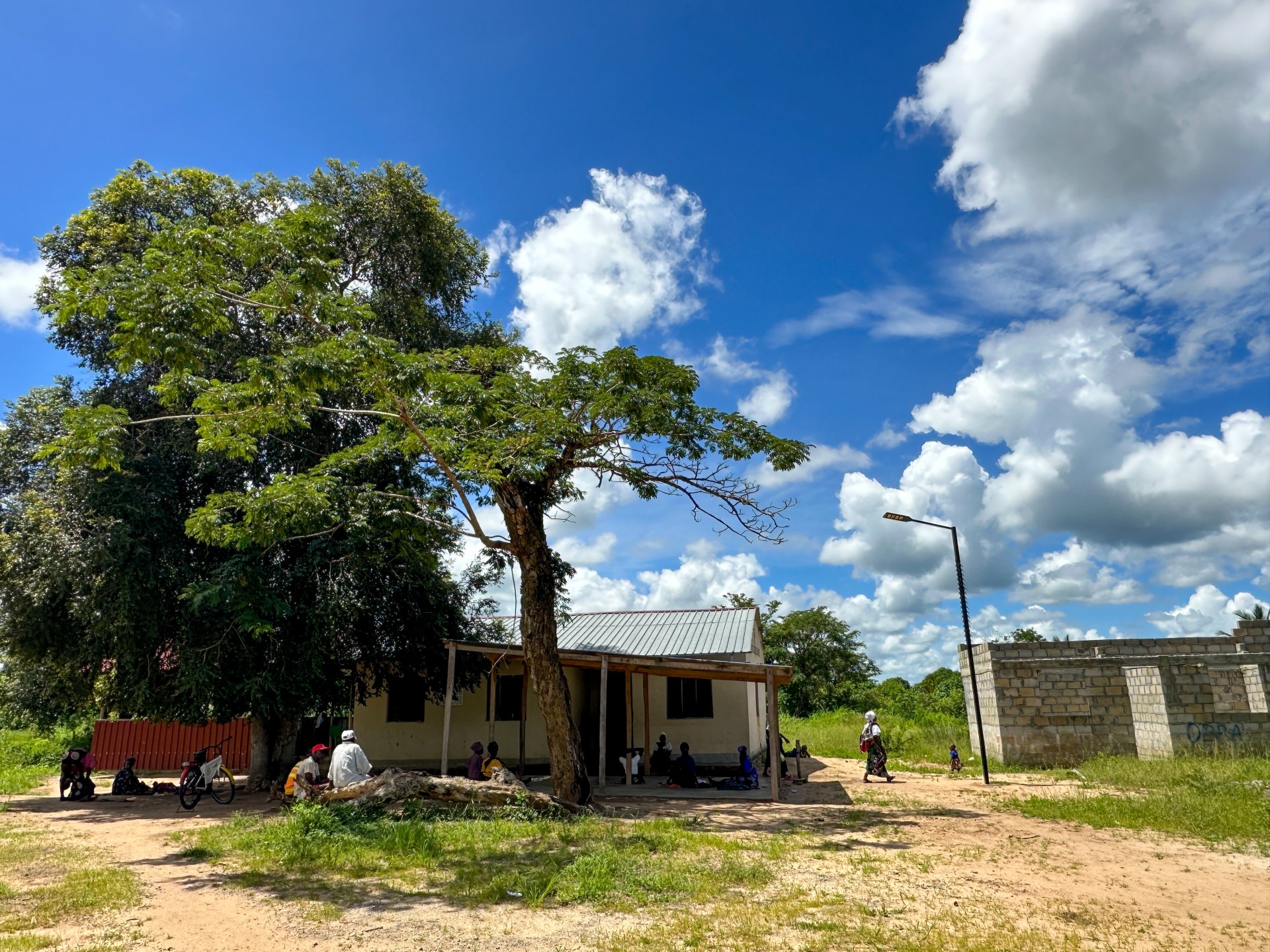 Centre de santé de Mute, dans le district de Palma, province de Cabo Delgado, au nord du Mozambique.