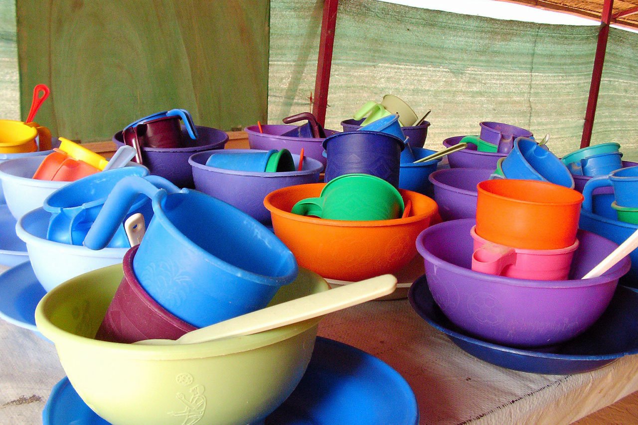 Le centre nutritionnel de Maradi permet l'hospitalisation des enfants qui sont sévèrement malnourris et souffrent de complications médicales associées. Niger, 2007.