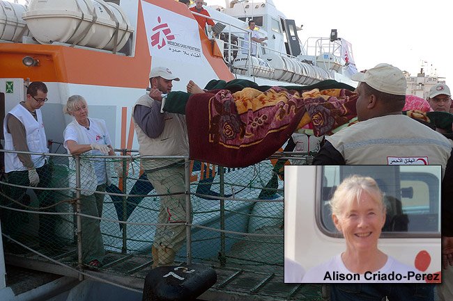 Alison Criado-Perez, infirmière MSF, Libye, 2011