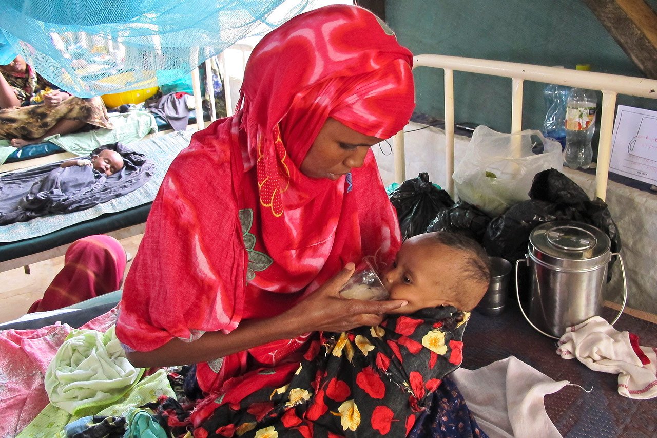 MSF a procédé à une rapide évaluation nutritionnelle dans les campements improvisés. Les résultats ont dépassé les pires craintes.