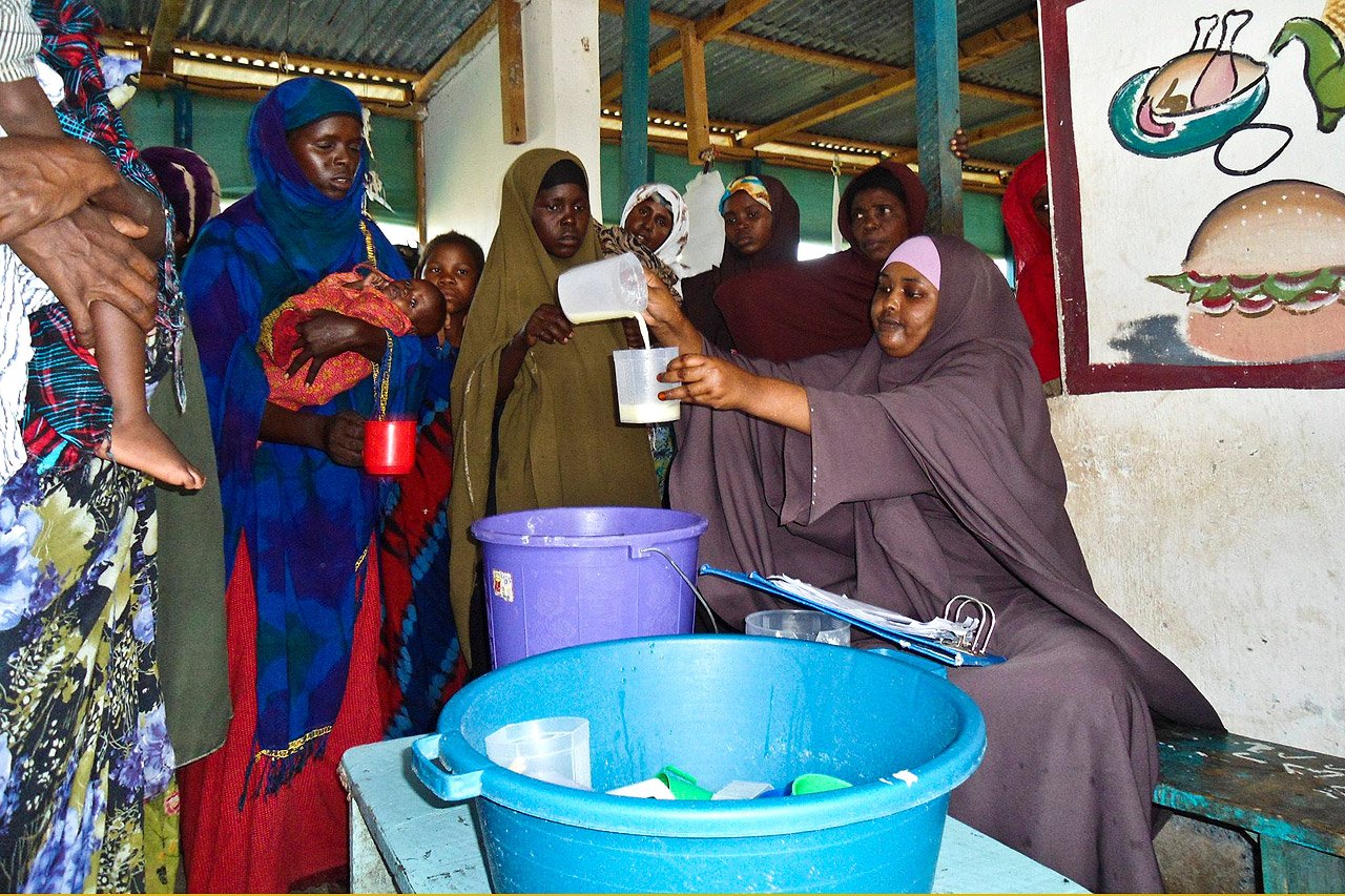 A Marere, la situation est dramatique. Ceci est le seul hôpital dans cette région de la Somalie et les patients affluent de tout le pays.