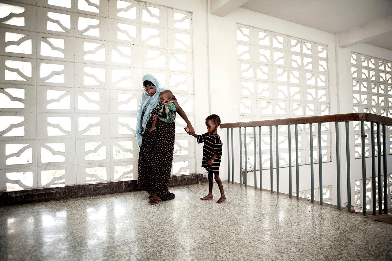 Hôpital de Benadir, Mogadiscio, Somalie, 10.08.2011