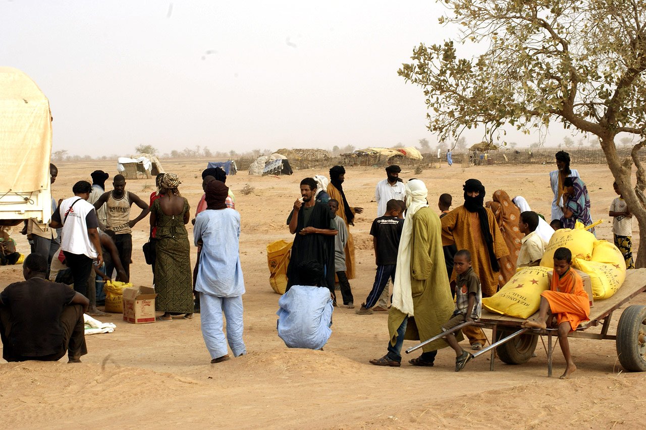 Le camp de Mentao, près de Djibo, accueille 3.000 personnes, un chiffre qui a triplé en 3 semaines.