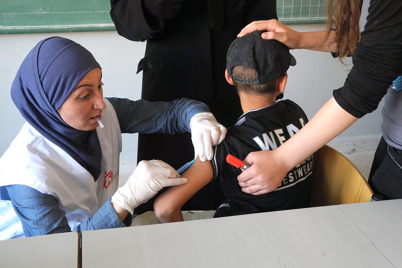 La plupart des réfugiés syriens au Liban comptent sur l'aide humanitaire, qui est à présent menacée.