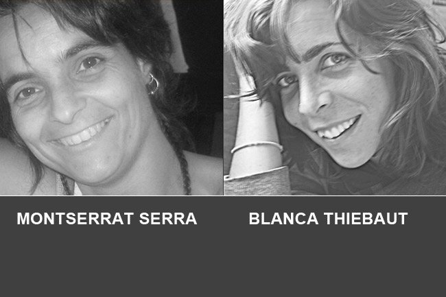 Montserrat Serra et Blanca Thiebaut