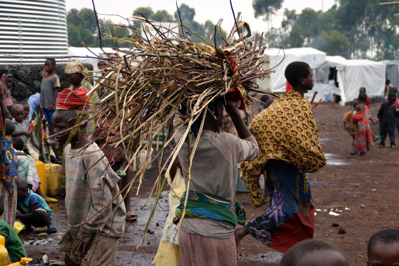 Le camp de Kanyaruchinya, où MSF intervient, est aujourd’hui vide. Près de 60 000 personnes, déjà déplacés depuis plusieurs mois, ont fuit à nouveau dans la panique.