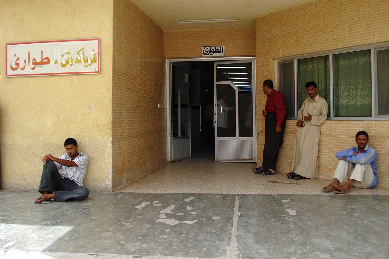 L'hôpital général de Kirkouk figure parmi les principaux hôpitaux du nord de l'Irak.