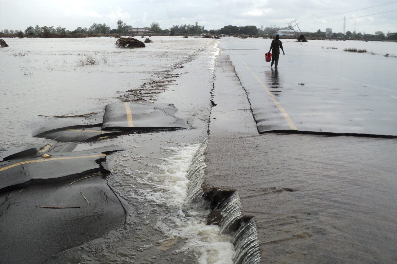 Graves inondations dans la région du fleuve Limpopo