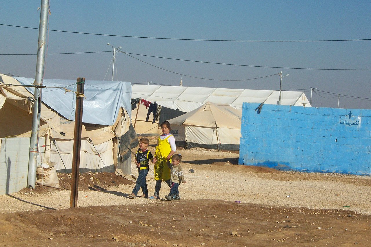 Dans le camp de Zaatari, la situation des réfugiés reste particulièrement précaire.