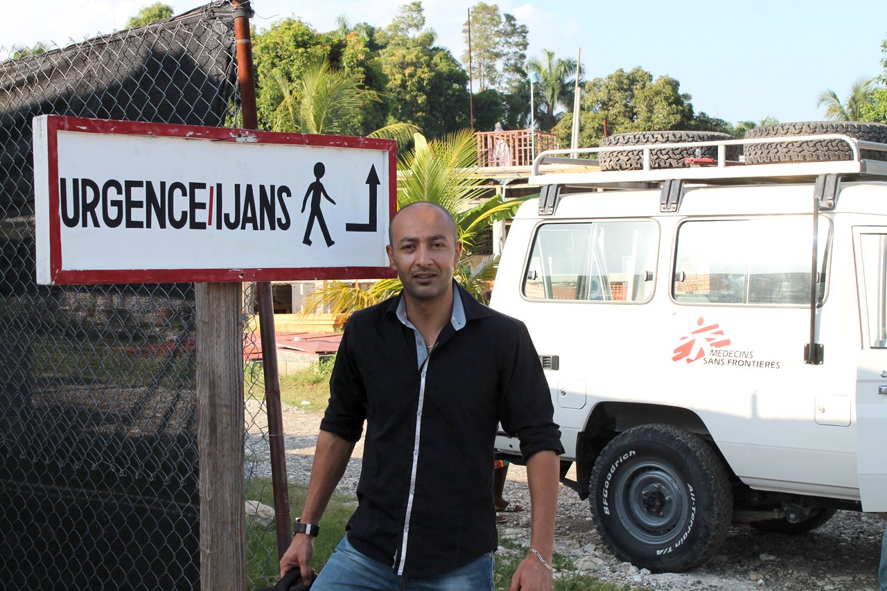 Ahmed Fadel, responsable terrain MSF