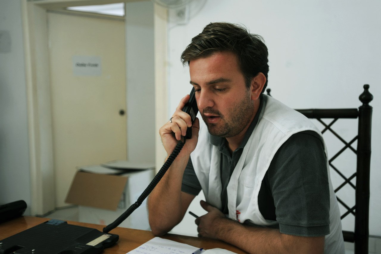 Renzo Fricke, coordinateur des opérations MSF en Afghanistan