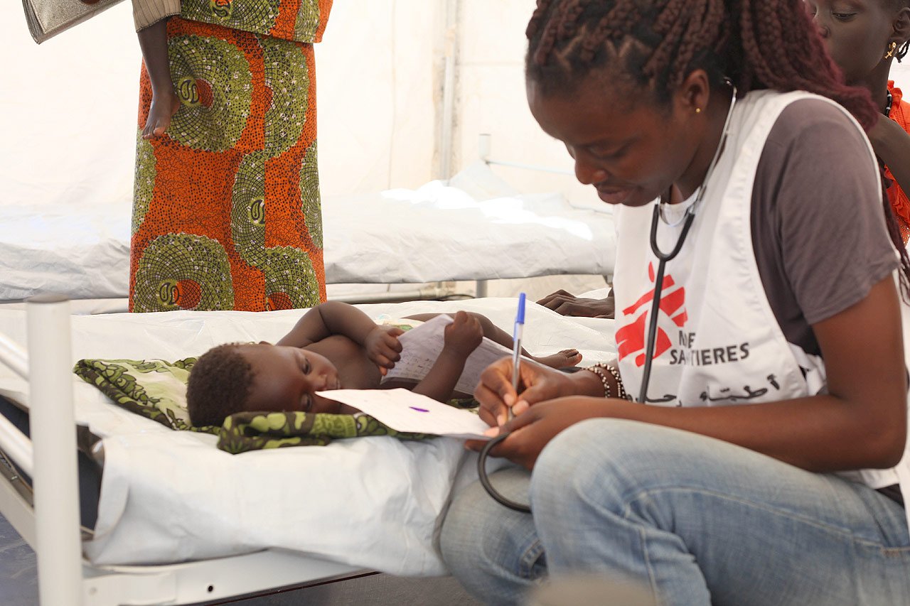A Djouba, les équipes de MSF ont fourni des soins médicaux à quelque 40 000 personnes.