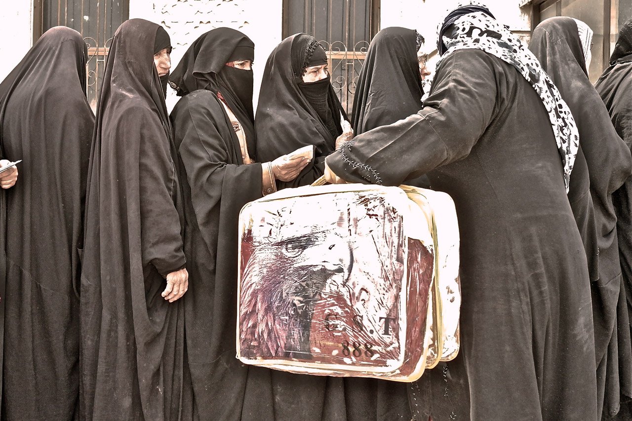 En dépit d’une situation sécuritaire très volatile à Tikrit, MSF fournit aux personnes déplacées des articles de première nécessité
