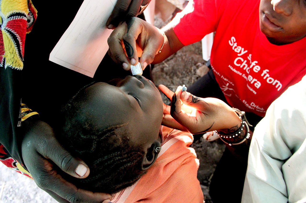 Campagne de vaccination contre le choléra au Soudan du Sud, janvier 2013