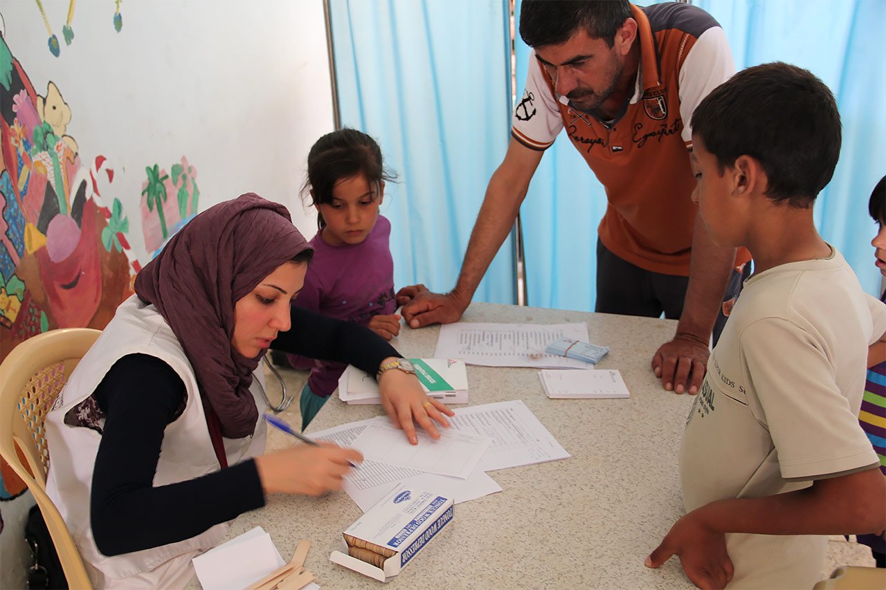 MSF soutient actuellement trois hôpitaux de référence dans les villes de Sinjar, Hawijah et Heet, à travers des services d'urgence 24/24 heures.