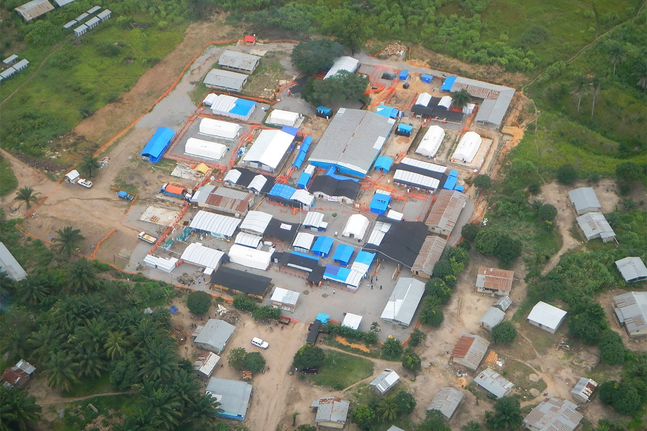 Centre de prise en charge Ebola de Foya
