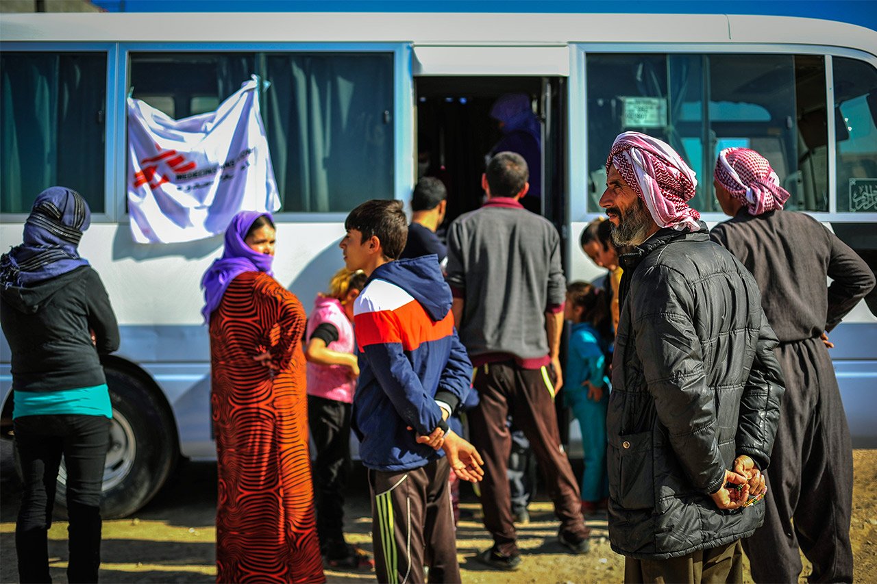 MSF a récemment mené une enquête épidémiologique pour évaluer les besoins des personnes déplacées dans le gouvernorat de Dohouk.