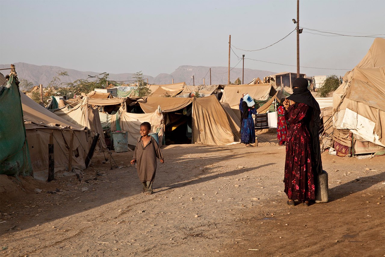 Camp d'Al Mazraq, Yémen, 13.02.2013