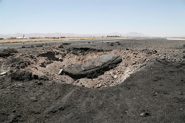 Aéroport de Sana'a, Yémen.