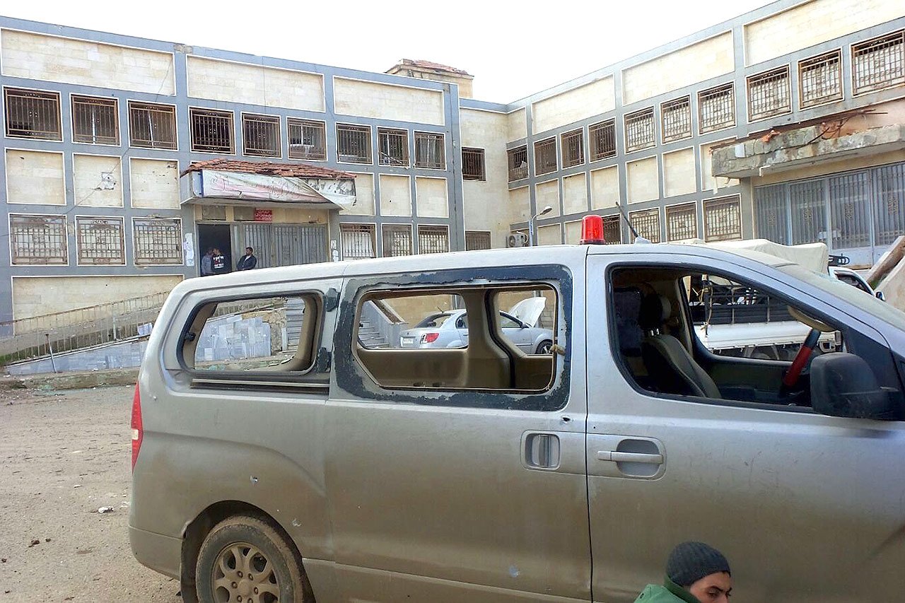 Cet hôpital est le dernier établissement médical à avoir subi une série de frappes aériennes dans le sud de la Syrie.