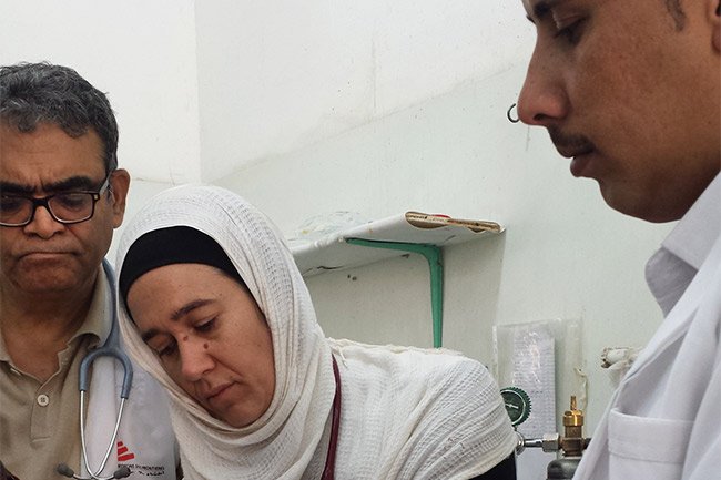 Dr Mariela Carrara, médecin urgentiste au Yémen.