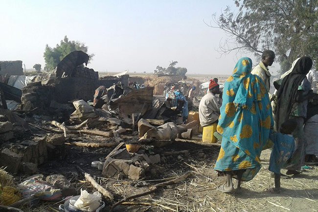 Les équipes médicales apportent actuellement les premiers soins à 120 patients blessés dans la structure MSF de Rann.