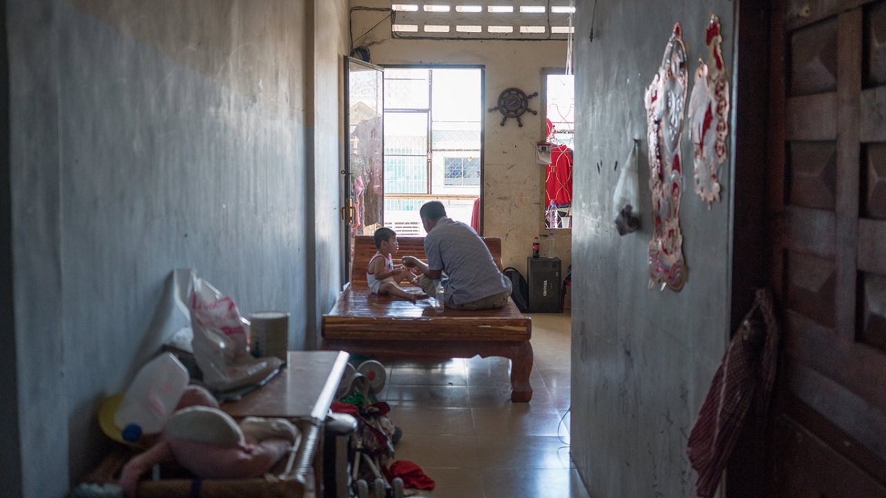 Phnom Penh, Kambodscha, 20. April 2017