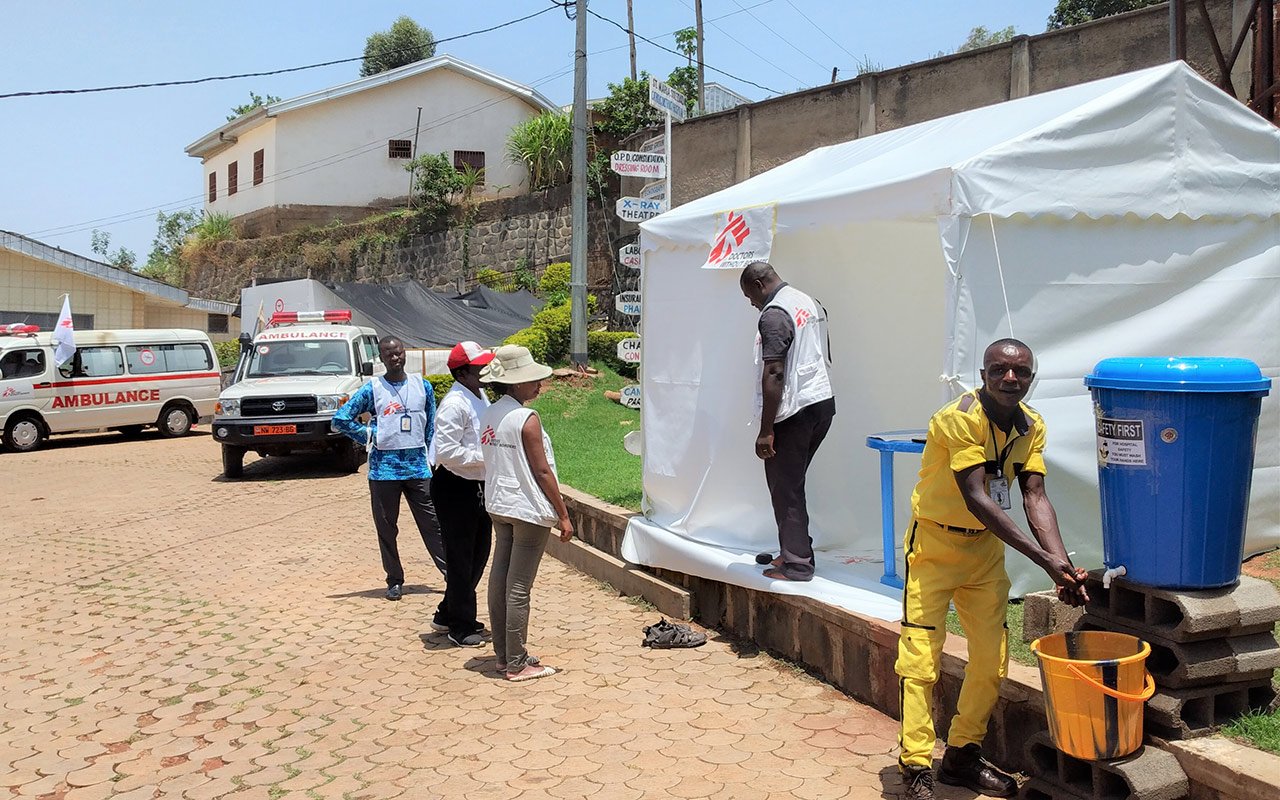 08 avril 2020, Hopital Bamenda St Mary Soledad, Cameroun 