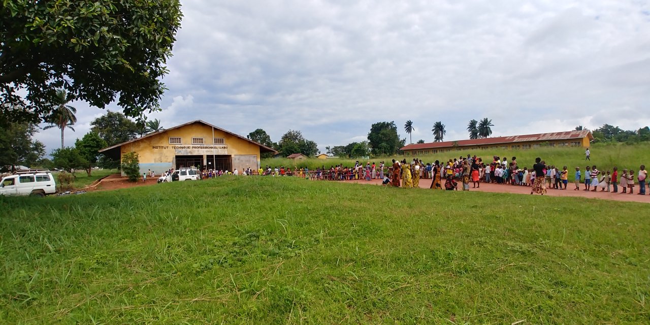 Gemena, capitale de la province du Sud-Oubangui, RDC, 08 mai 2020