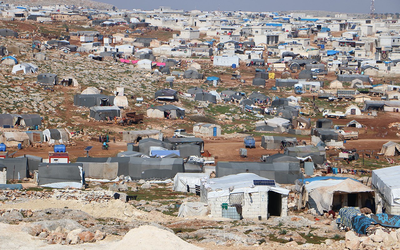 Deir Hassan, Province d'Idlib, Syrie, 24 février 2020