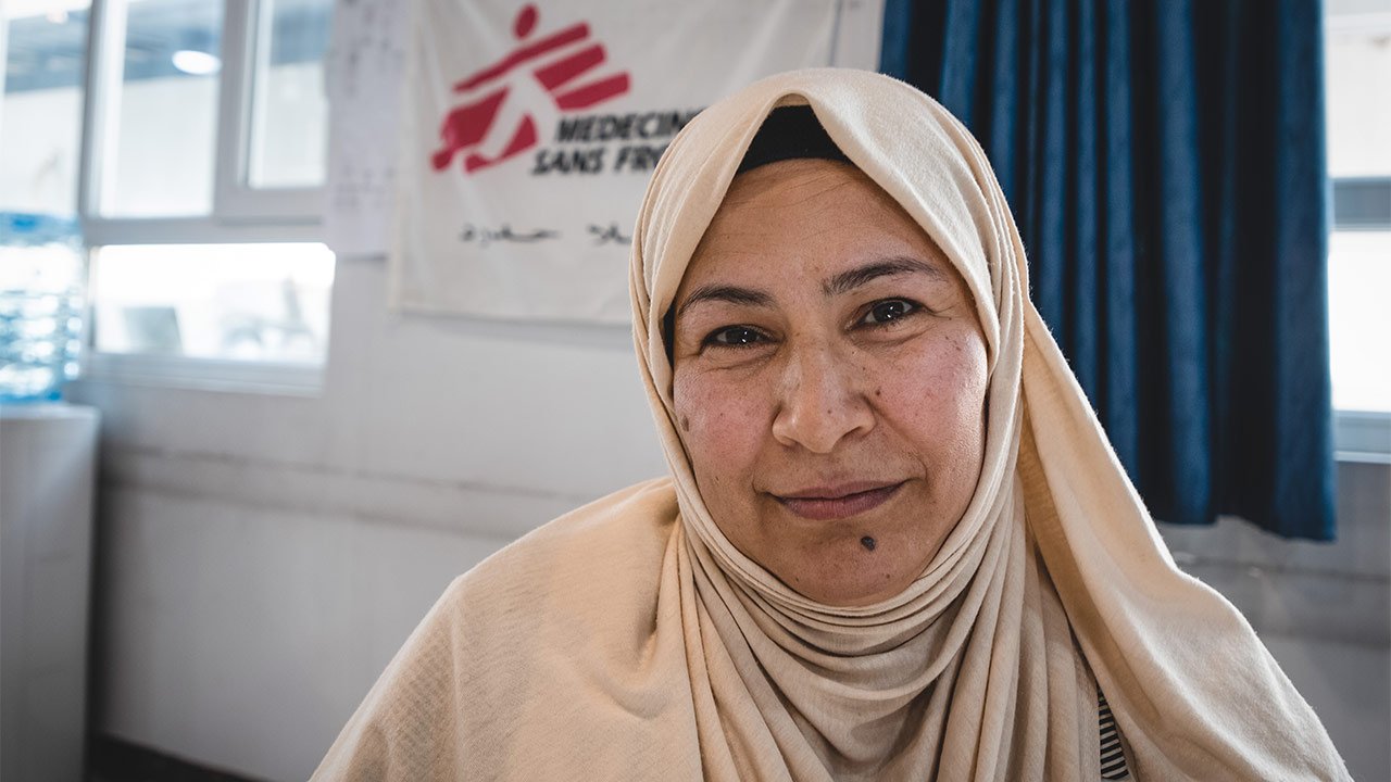 Hanan Arif, MSF-Mitarbeiterin im al-Wahda-Spital.