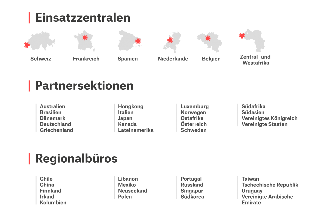 Einsatzzentralen - MSF