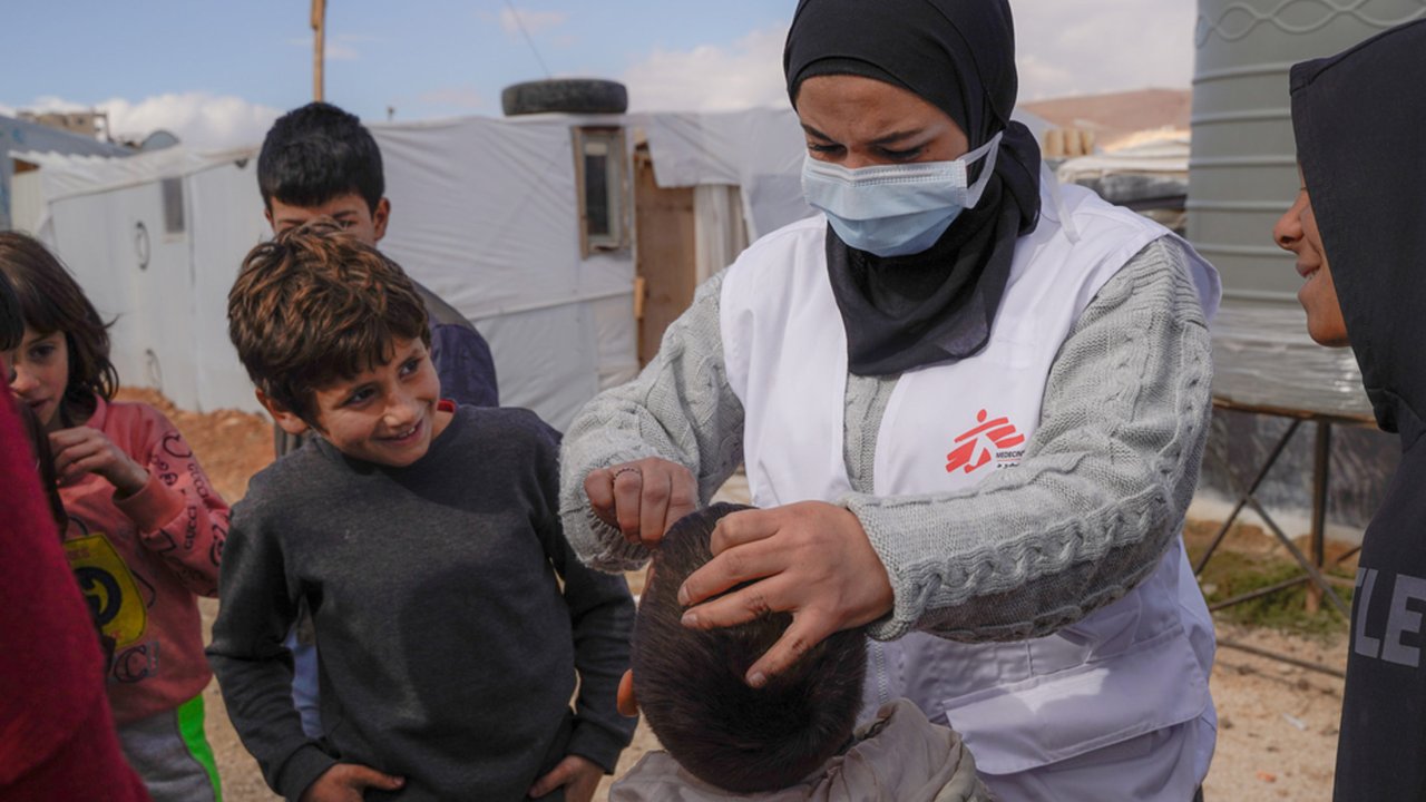 Infirmière enfant Liban 