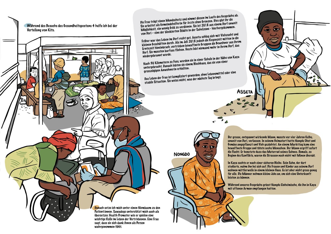 MSF El Marto Burkina Faso Kaya